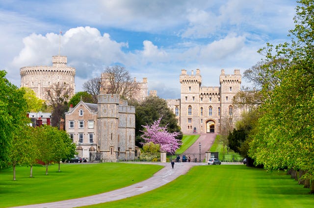 castillo de windsor, en gran bretaña