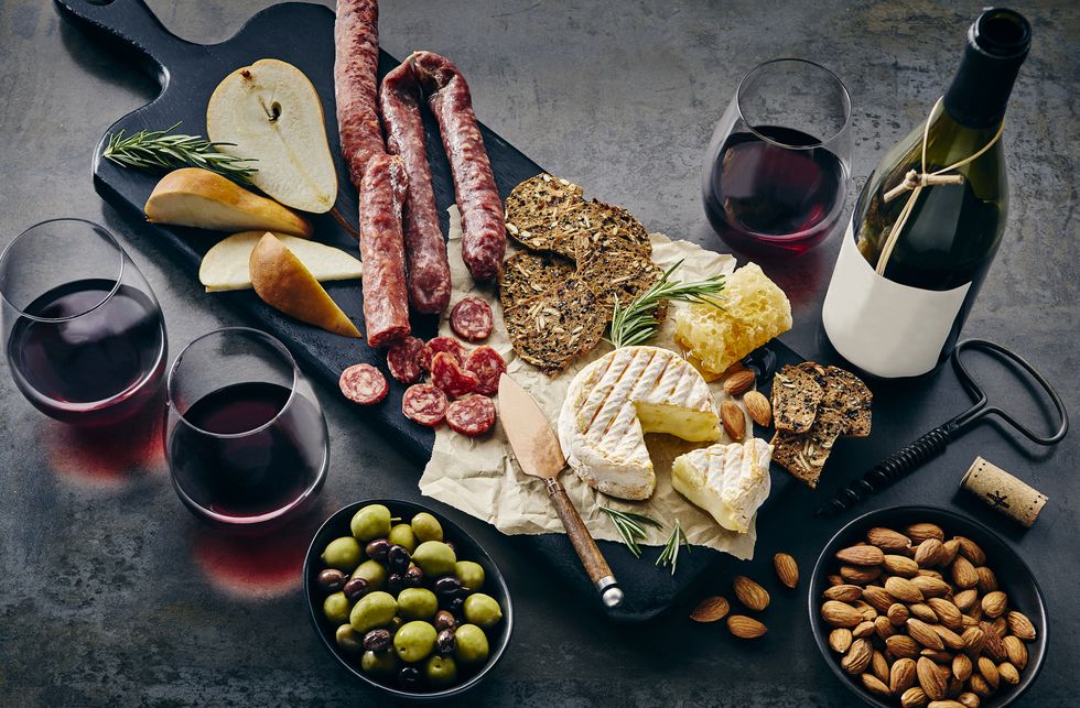 queso y vino