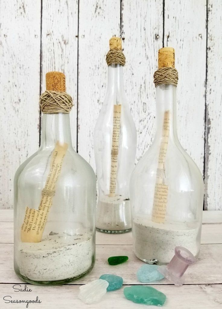How To Decorate Bottles With Glitter - Family Focus Blog