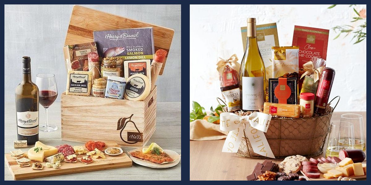 the best wine and cheese gift baskets to send this season