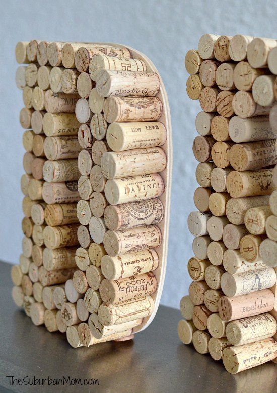 Simple Wine Cork Crafts - FeltMagnet