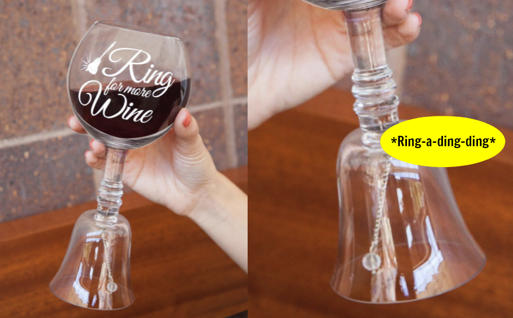 Bigmouth Inc. Ruff Day Wine Glass – Cute Wine Glass Holds up to 14