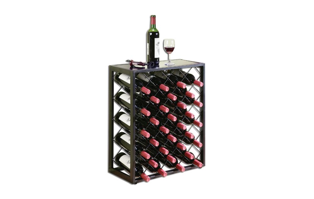 Mango steam 32 discount bottle wine rack