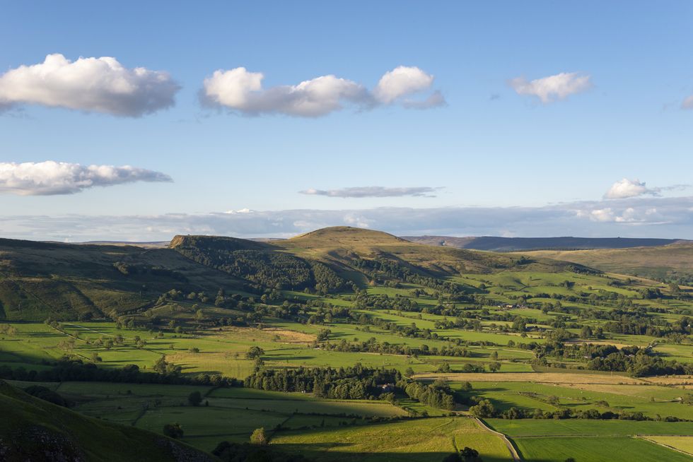 winnats pass, peak district, england