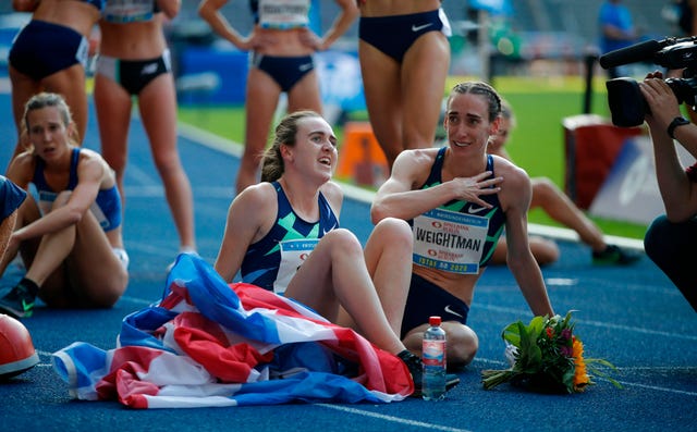 laura muir runs 1500m berlin