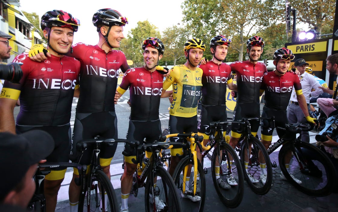 Ineos Cycling Team Unbeatable After 7 Tour de France Wins