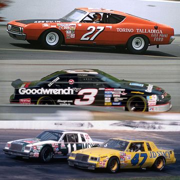 the 20 winningest cars in nascar cup history