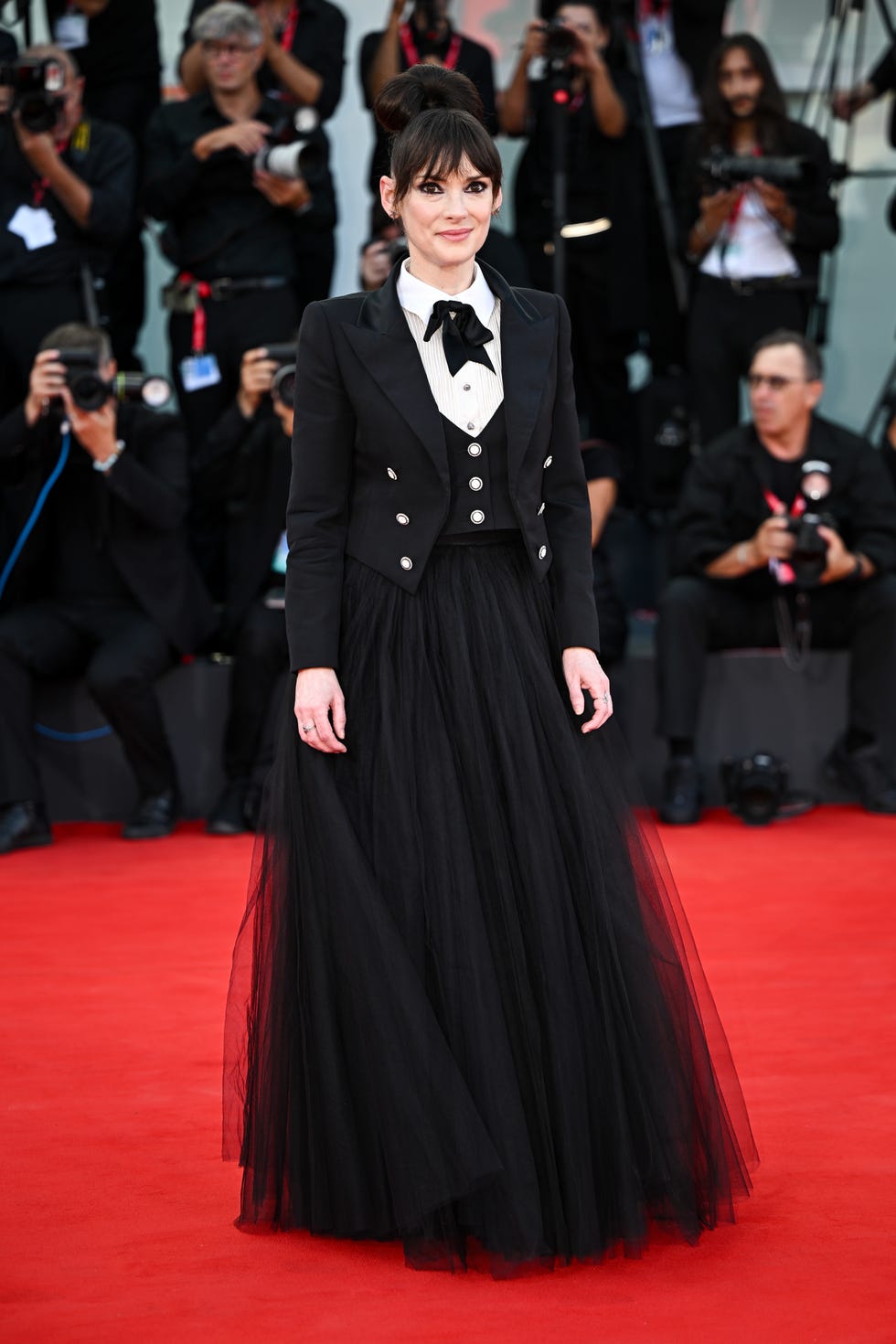 "Beetlejuice Beetlejuice" Opening Red Carpet - The 81st Venice International Film Festival winona ryder venice film festival