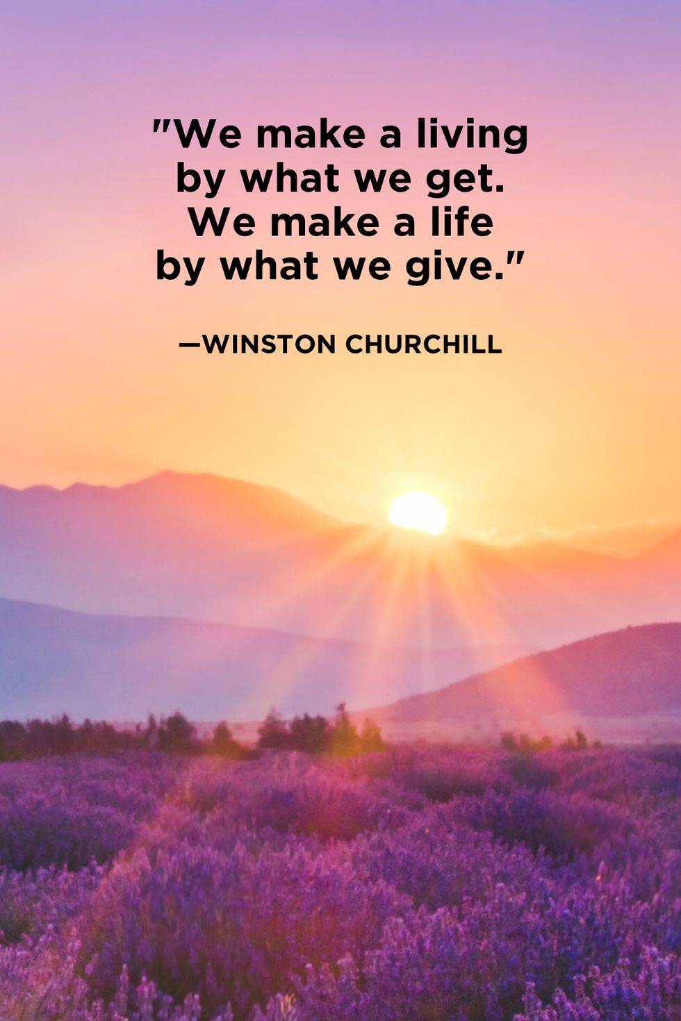 Giving Quotes Churchill