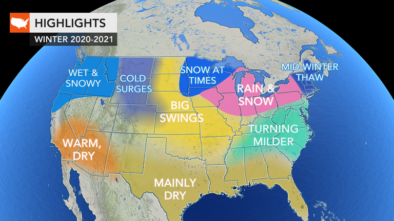 Accuweather S Winter 2020 2021 Weather Forecast Is Here