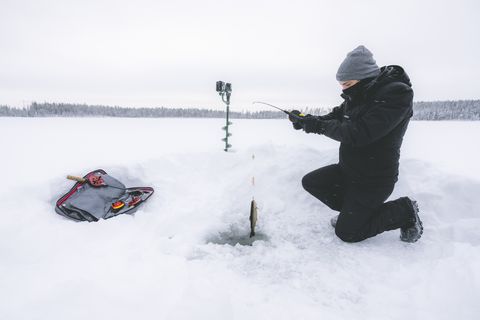 winter activities ice fishing