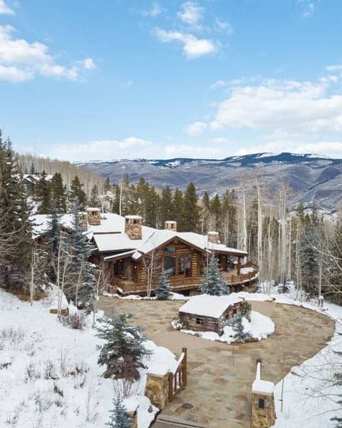 winter cabin resort