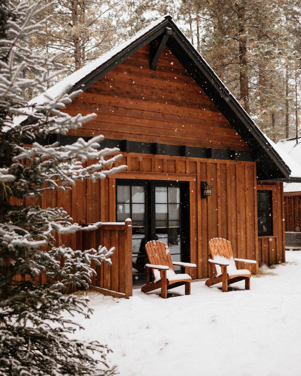 winter cabins