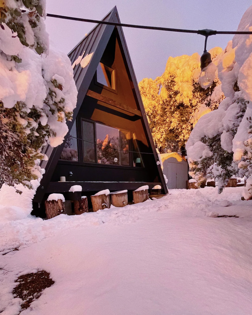 winter cabins