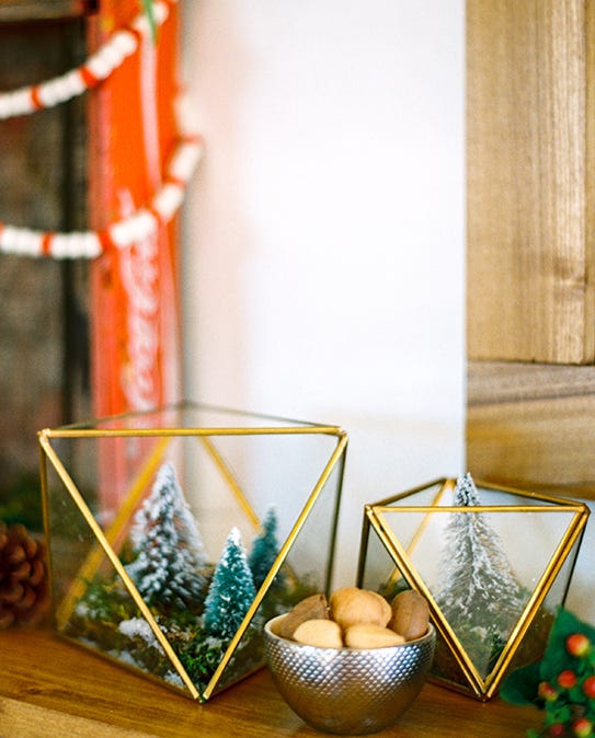 winter crafts wintertime terrarium