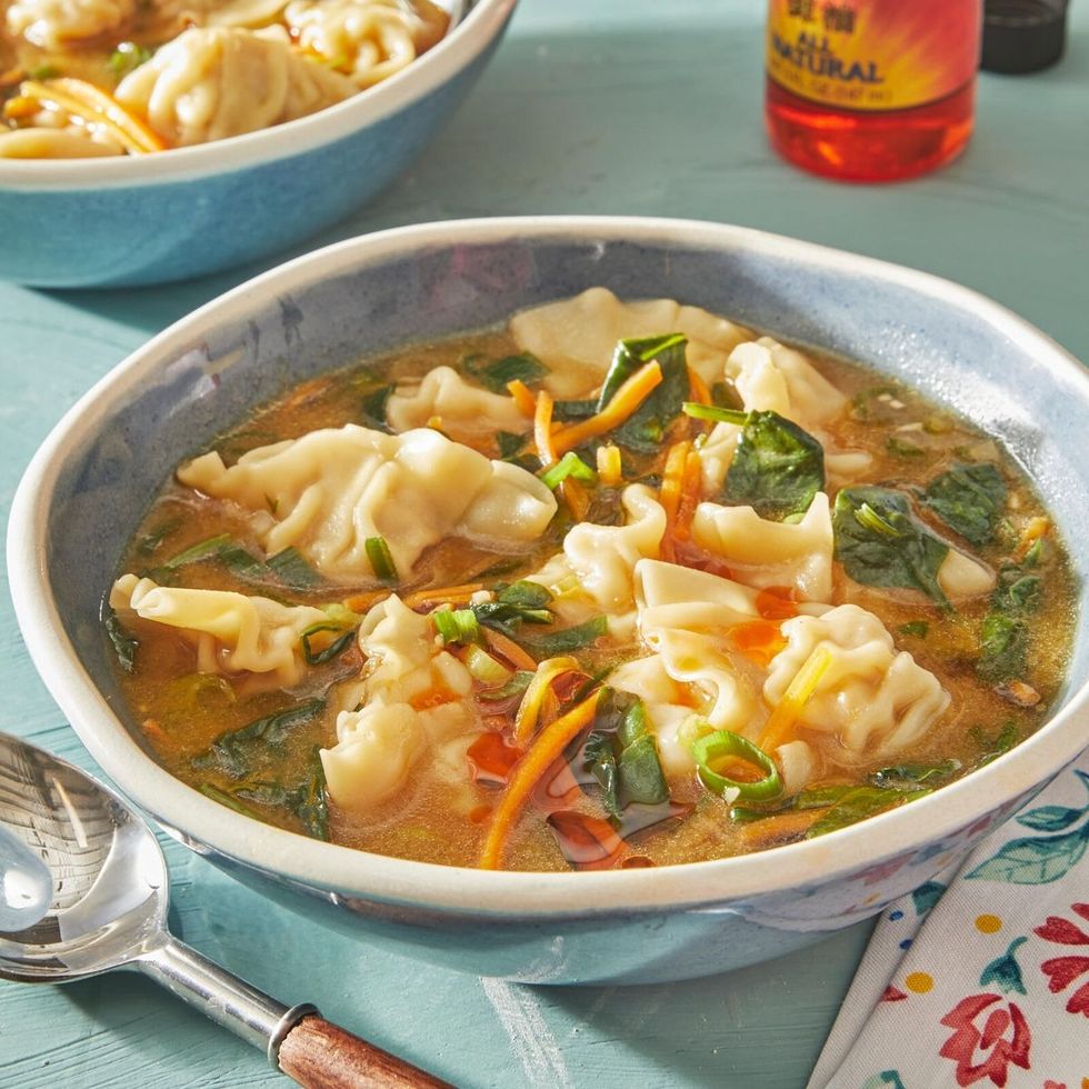 winter dinner ideas dumpling soup