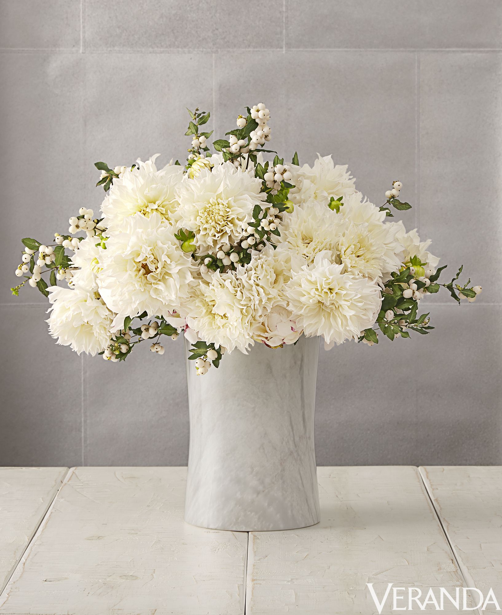 How to Easily Create Beautiful Winter Floral Arrangements - WM Design House