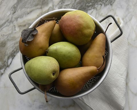 winter fruit like pears