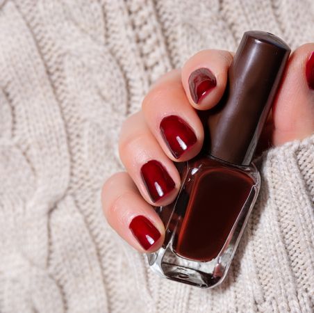 Dark Green Nail Polish Is Trending for Winter — Here's How to Wear