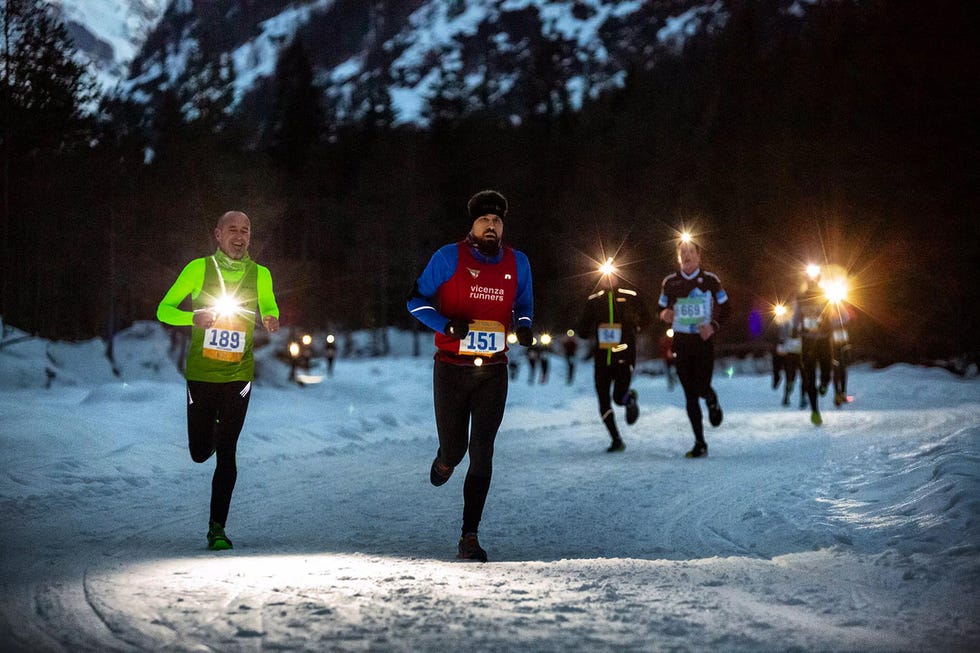 winter night run