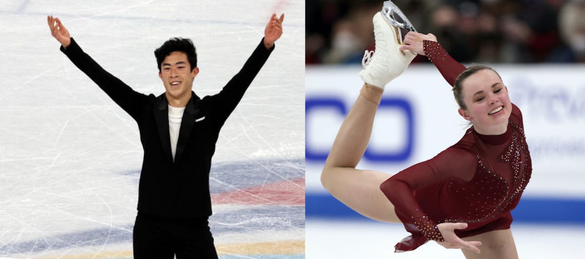 winter olympics 2022 nathan chen mariah bell