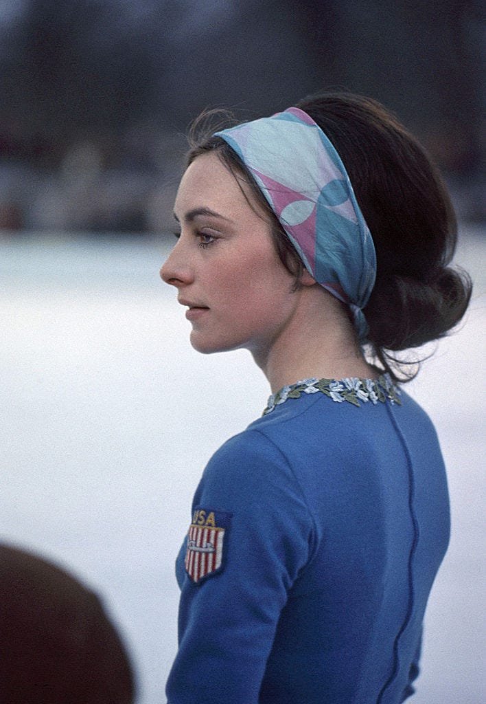 usa peggy fleming, 1968 winter olympics