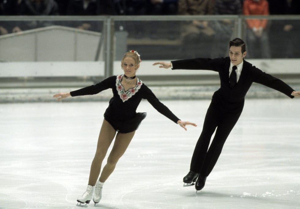 usa jojo starbuck and ken shelley, 1972 winter olympics