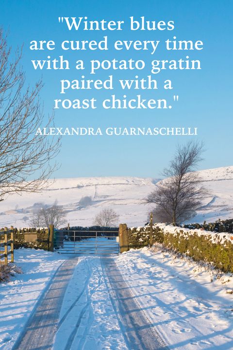 Winter Quotes Alexandra Guarnaschelli
