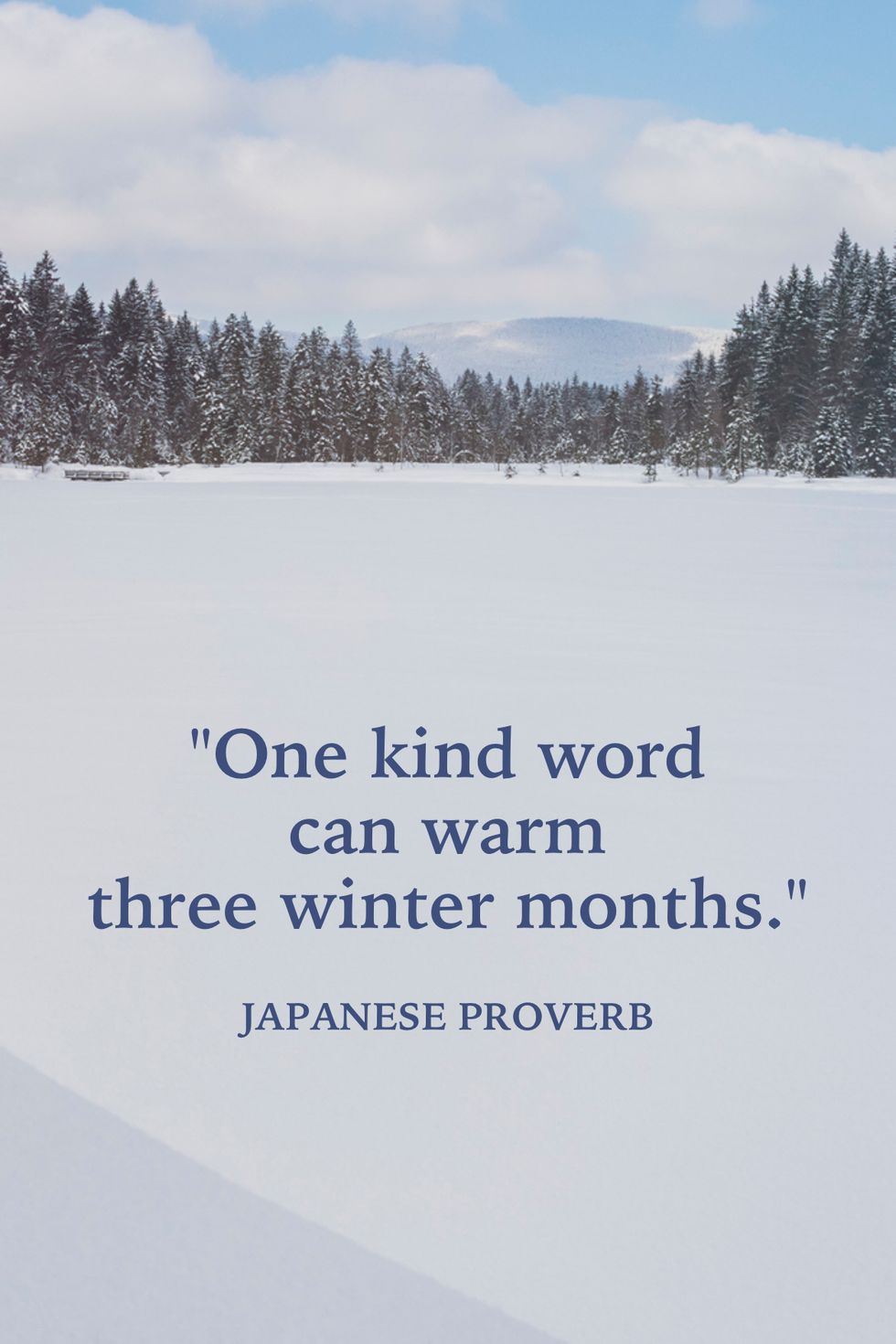 35 Best Winter Quotes - Cute Sayings About Snow & The Winter Season