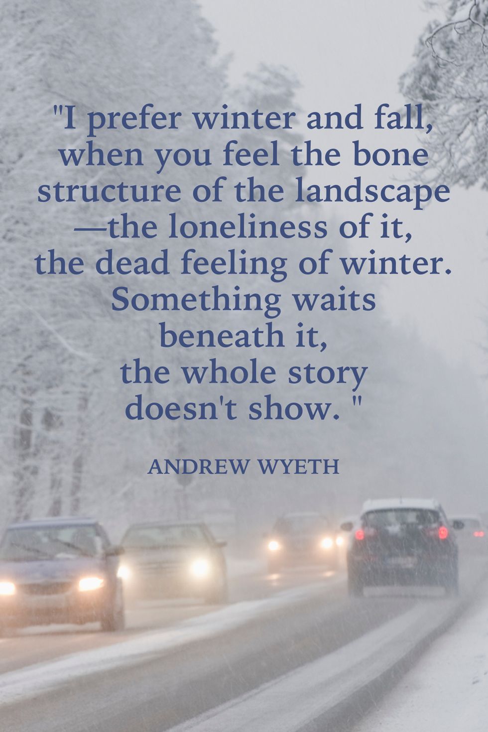 Winter Quotes Andrew Wyeth