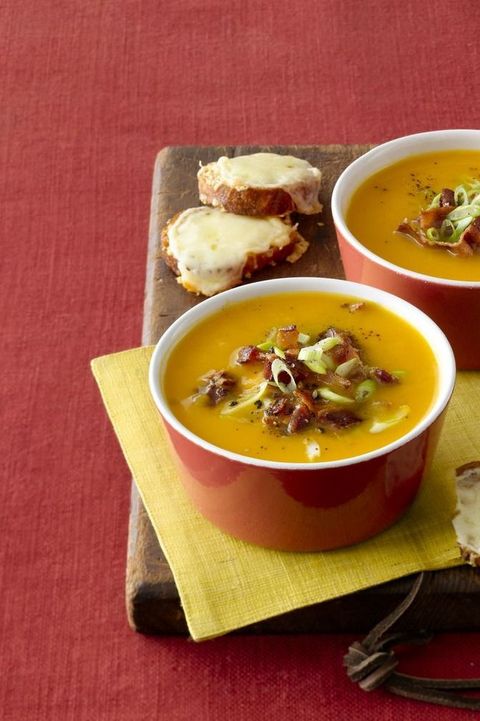 winter soup recipes butternuts squash and bacon
