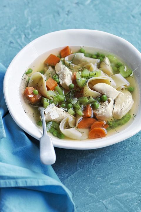 winter soup slow cooker chicken noodle