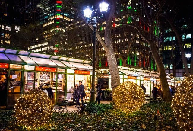 Bryant Park's 2024 Winter Village Is the Best Christmas Market