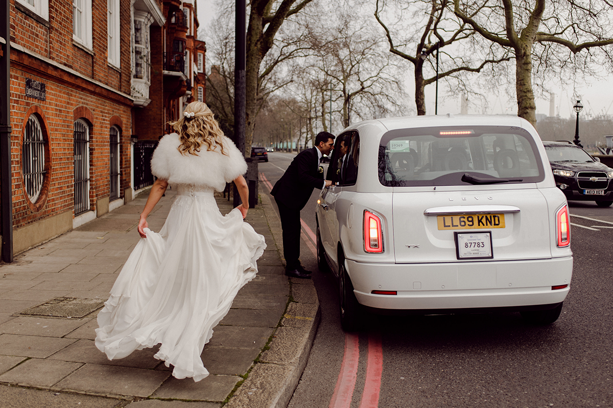 Inside Kate x Ross's winter wedding in London