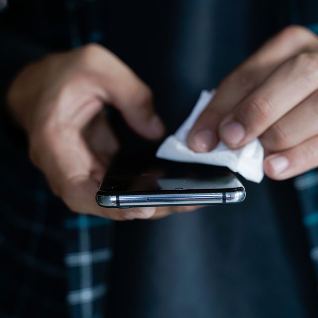 how to clean your phone  disinfect phone  cell phone germs