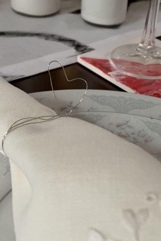 wire napkin rings