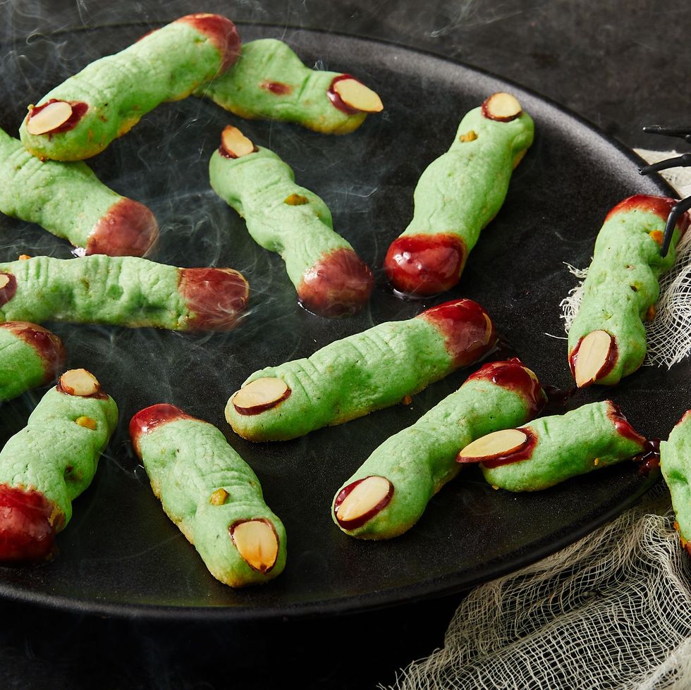 witch finger cookies recipe
