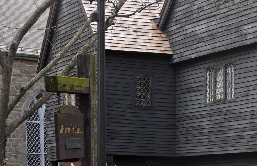 witch house in salem, ma, usa