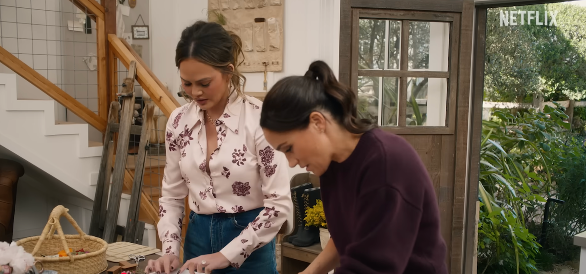 Meghan Markle und Chrissy Teigen
