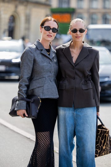 annabel rosendahl en tine andrea in het straatbeeld van kopenhagen