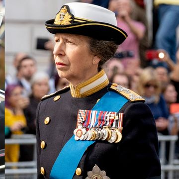 英國女王葬禮 安妮公主 女王女兒 英國皇室 黛安娜王妃 王冠 影集