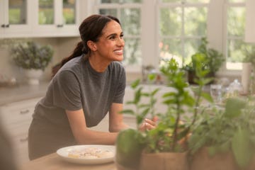 with love, meghan. meghan, duchess of sussex in episode 103 of with love, meghan. cr. jake rosenberg/netflix © 2025