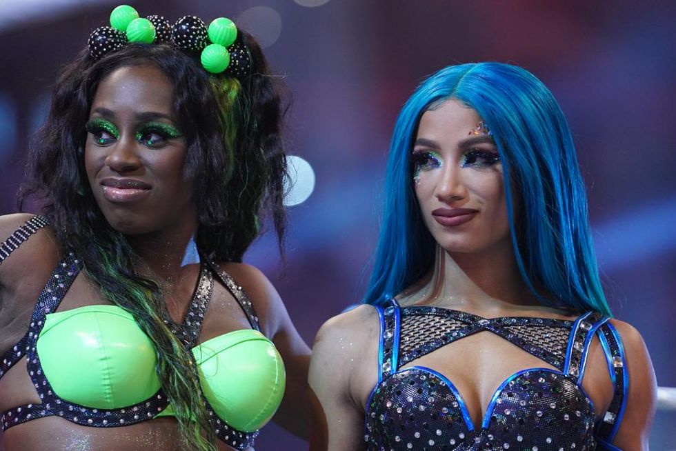 Sadha Xxx Video - WWE suspends Sasha Banks and Naomi after Raw walkout