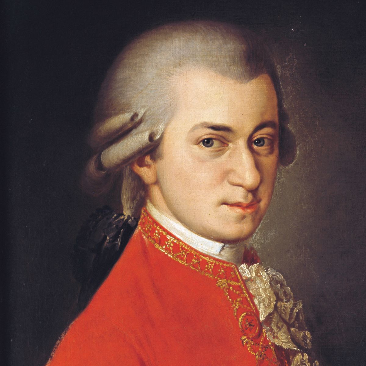 Wolfgang Amadeus MozartAUSTRIA - JANUARY 01: Wolfgang Amadeus Mozart. 1819. Canvas by Barbara Krafft (1764-1825). (Photo by Imagno/Getty Images) [Wolfgang Amadeus Mozart. 1819. Gemaelde von Barbara Krafft (1764-1825).]