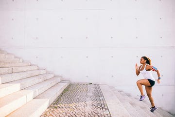 woman doing workout