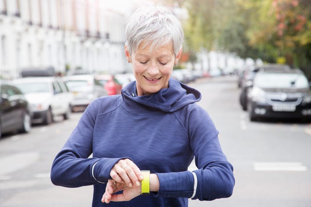 Woman exercising 