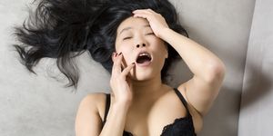 woman having an orgasm