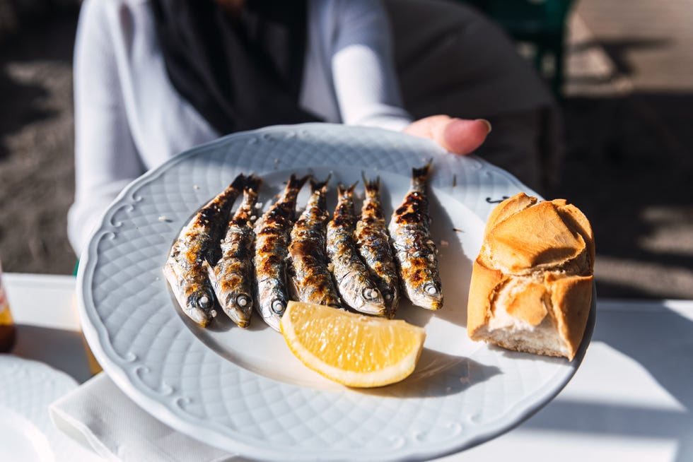 what to eat after a run, sardines