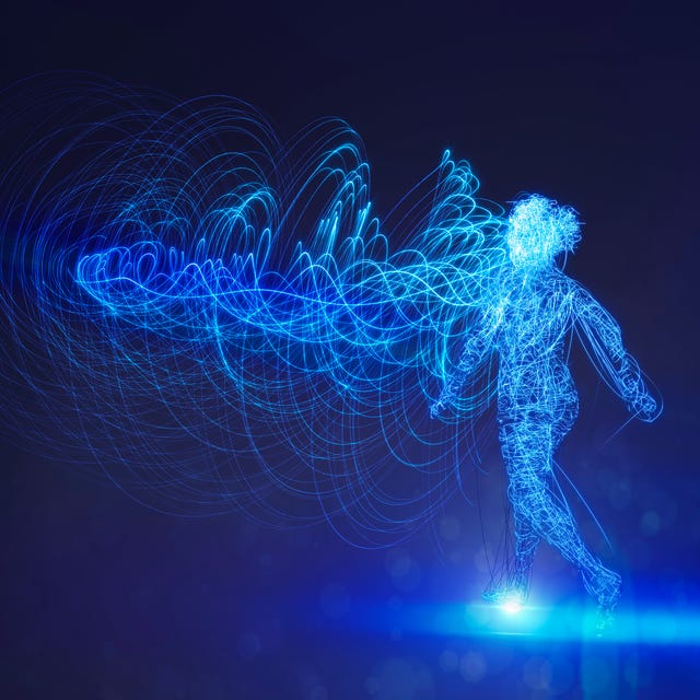 Woman made from wires, conceptual illustration woman made from wires, conceptual illustration
