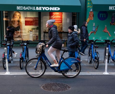 Citi Bike Bicycle Sharing Program In New York City